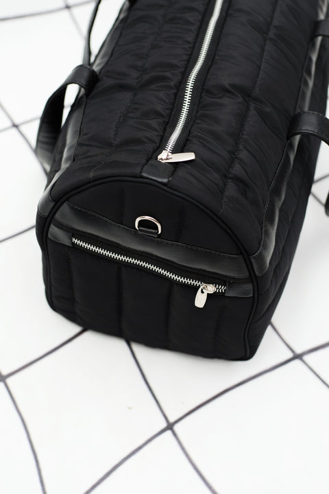 Cordovan Black Duffle Bag